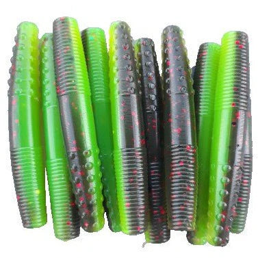 Butchers Baits NED 2.75" Finesse Plastic Fishing Worm (10 Pack)