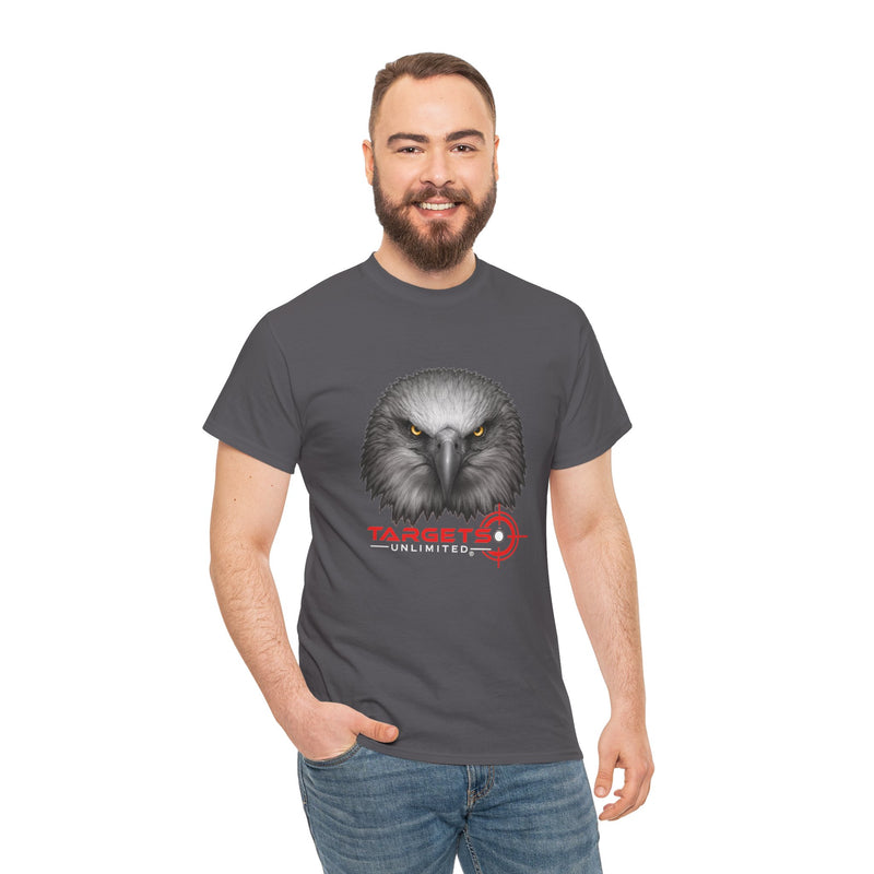 Intense Eagle Face T-Shirt | Fierce Bald Eagle Head Graphic