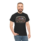 Honoring Our Heroes military memorial Tee | The Brave, American flag — image 7
