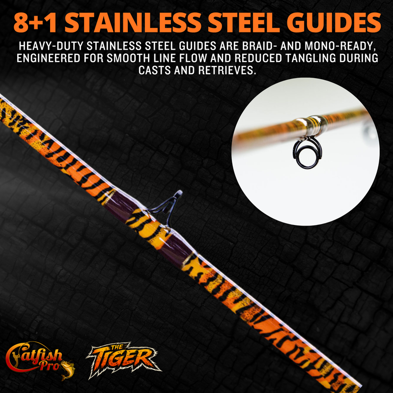 1 of 220 The Tiger Spinning Rod - Limited Edition Rod