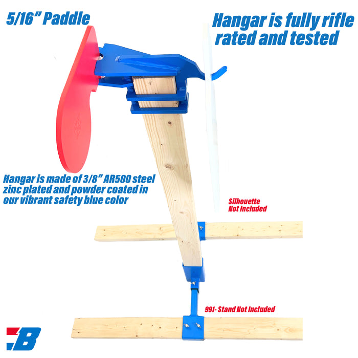 Bash Targets Top Post 2x4 Gong Hostage 5/16"