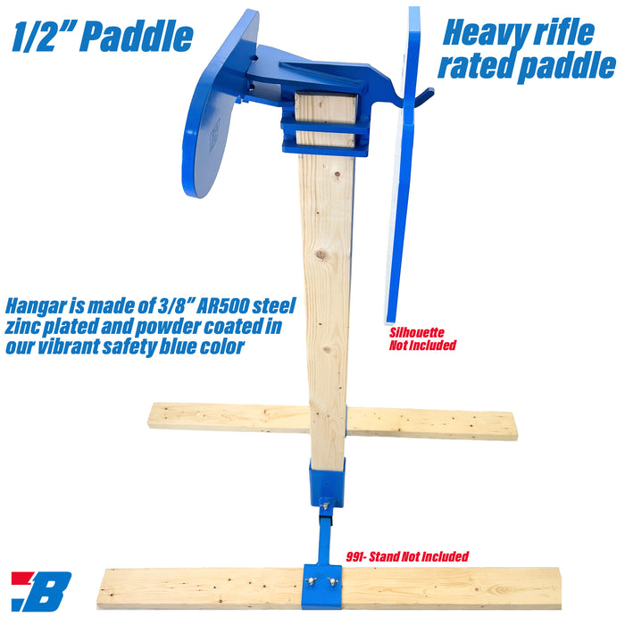 Bash Targets Top Post 2x4 Gong Hostage 1/2"