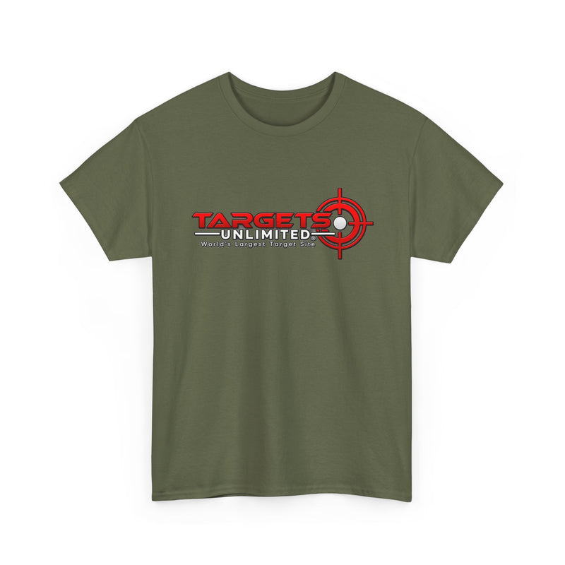 Targets Unlimited Logo T-Shirt — Shooting Range Target Tee