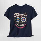 Targets Make Me Smile Tee | Archery Target Graphic T-Shirt — image 3