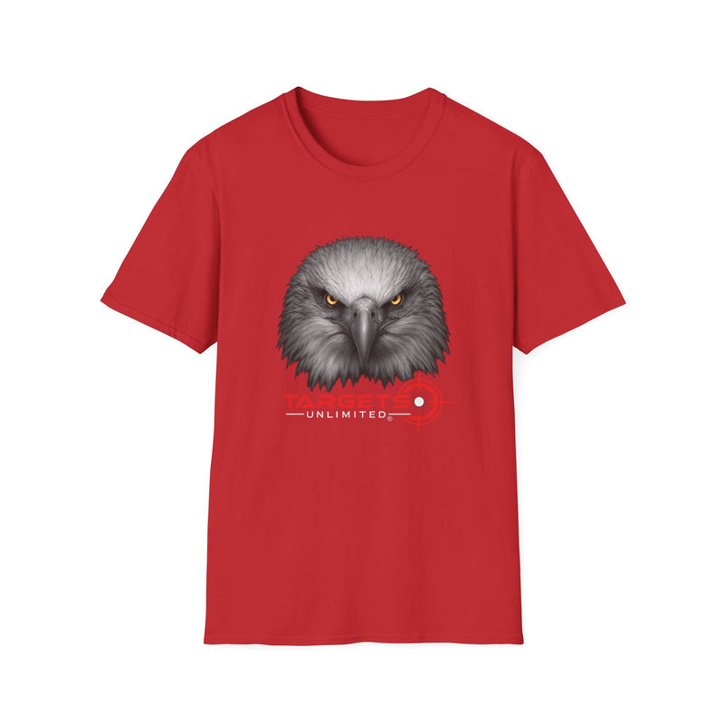 Intense Eagle Face T-Shirt | Fierce Bald Eagle Head Graphic