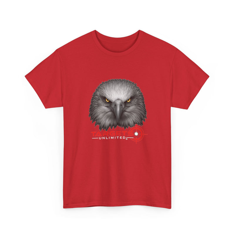Intense Eagle Face T-Shirt | Fierce Bald Eagle Head Graphic