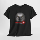 Intense Eagle Face T-Shirt | Fierce Bald Eagle Head Graphic — image 1