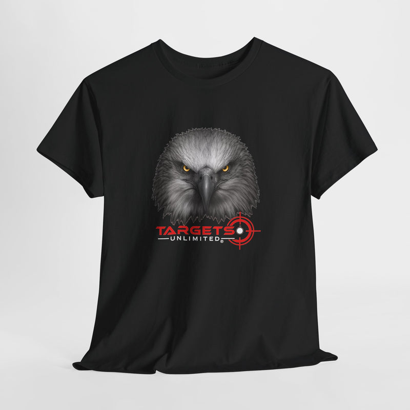 Intense Eagle Face T-Shirt | Fierce Bald Eagle Head Graphic