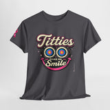 International Breast Cancer Awareness shirt | "Titties make me smile" Graphic