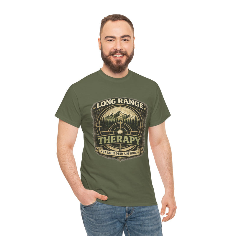 Long Range Therapy Hunting Tee | Targets Unlimited Back Graphic