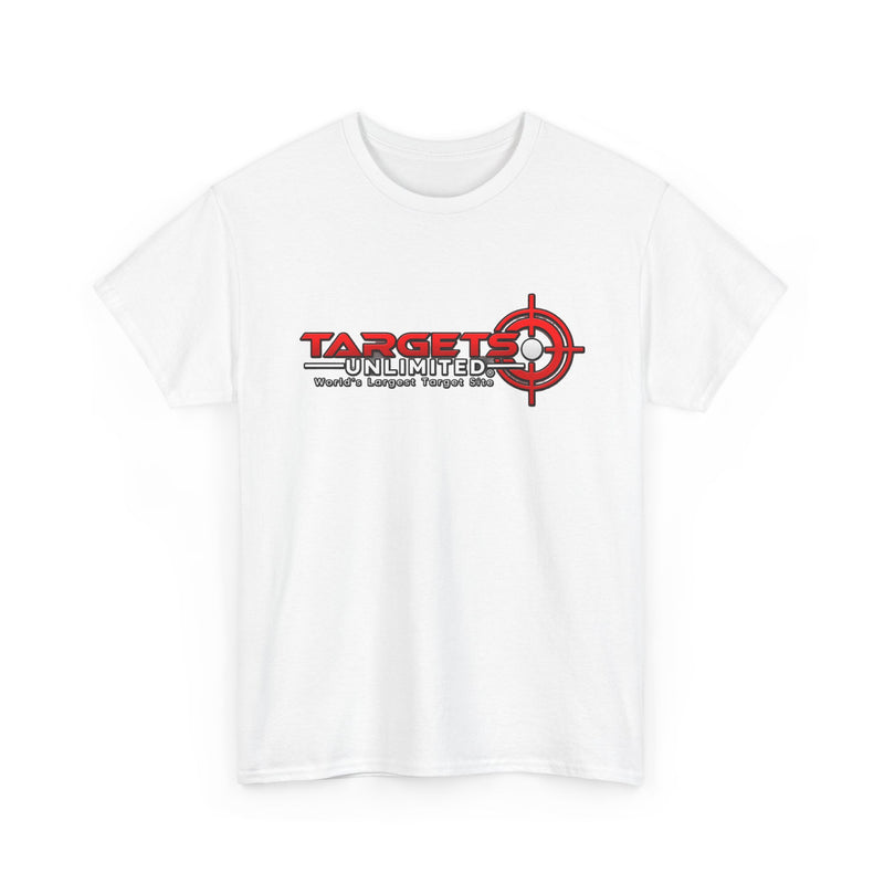 Targets Unlimited Logo T-Shirt — Shooting Range Target Tee