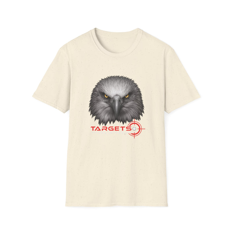 Intense Eagle Face T-Shirt | Fierce Bald Eagle Head Graphic