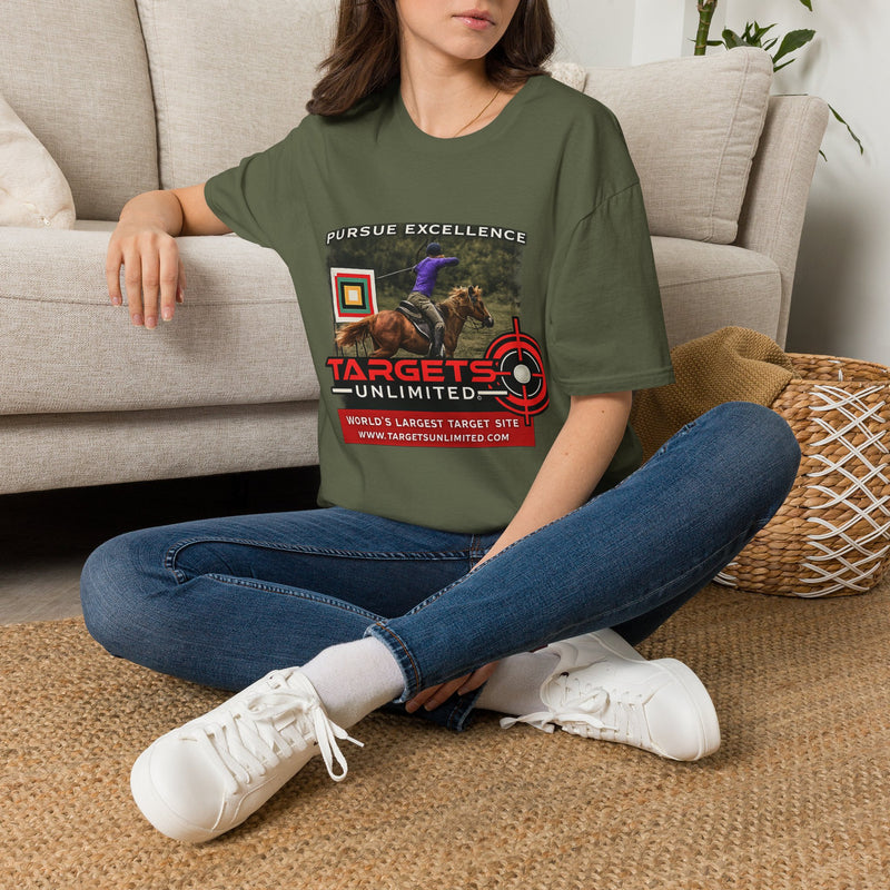 Targets Unlimited 'Pursue Excellence' Horseback Targeting T‑Shirt