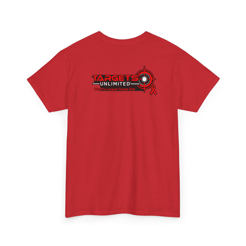 Live Free Cowboy Sunset T-shirt | Targets Unlimited Back Graphic