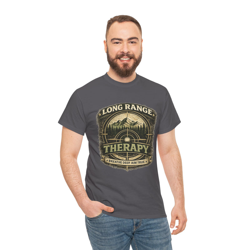 Long Range Therapy Hunting Tee | Targets Unlimited Back Graphic