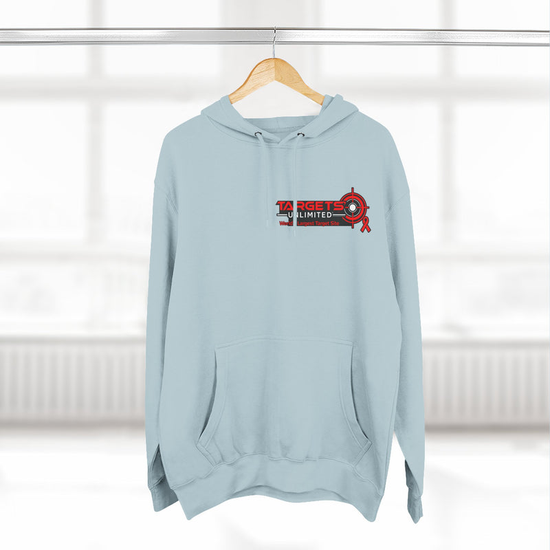Three-Panel Fleece Hoodie
