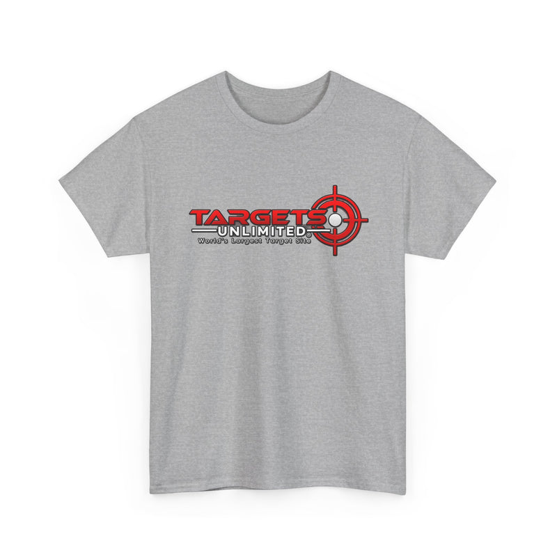 Targets Unlimited Logo T-Shirt — Shooting Range Target Tee