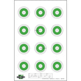 25 EZ2C Targets Style 27/RD10: Small-bore 50ft Paper Shooting Target 11"x17" USA MADE Pad of 25