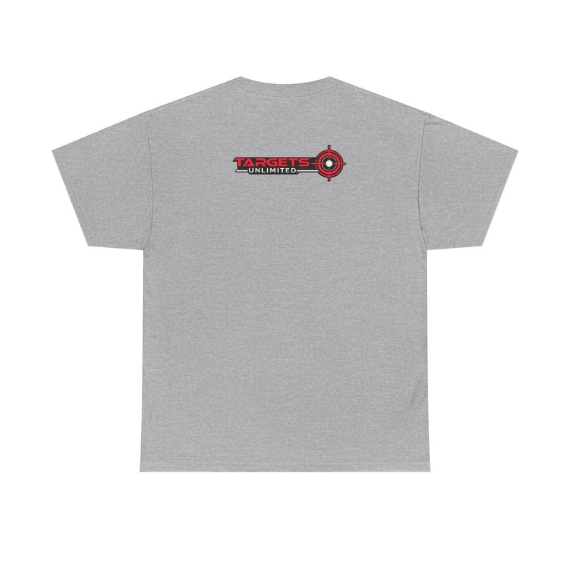 Long Range Therapy Target Shooting T-Shirt — "Long Range Therapy" Rifle Shooter Tee
