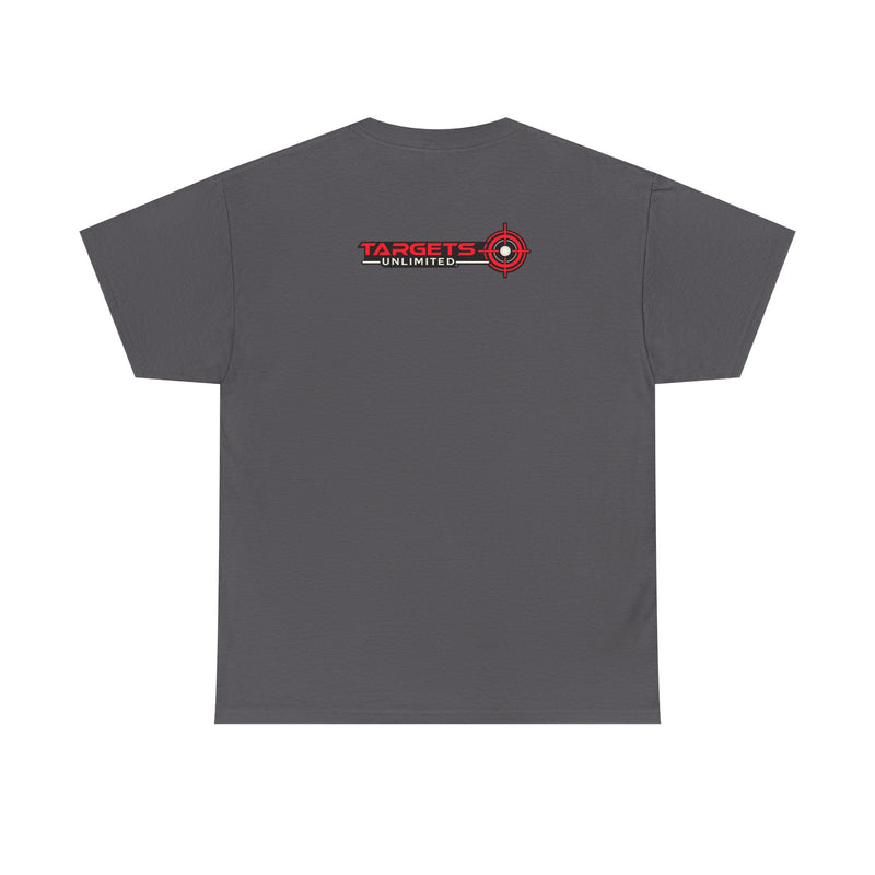 Long Range Therapy Target Shooting T-Shirt — "Long Range Therapy" Rifle Shooter Tee