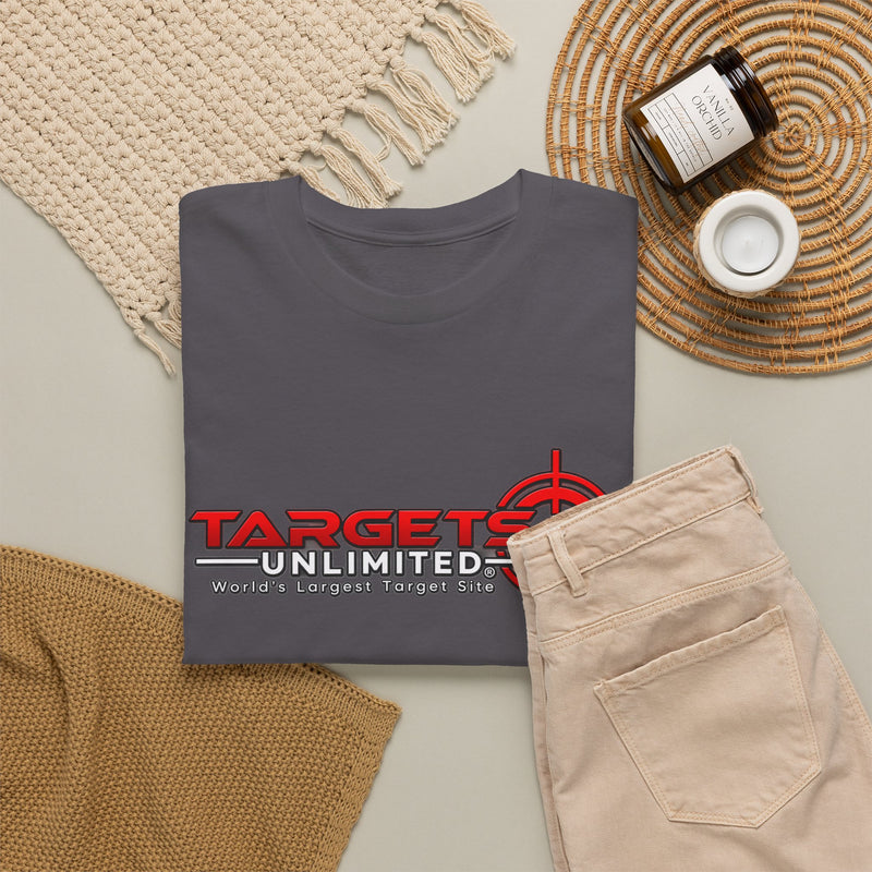 Targets Unlimited Logo T-Shirt — Shooting Range Target Tee
