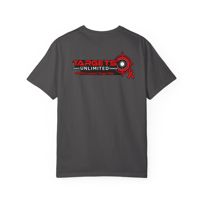 Live Free Cowboy Sunset T-shirt | Targets Unlimited Back Graphic