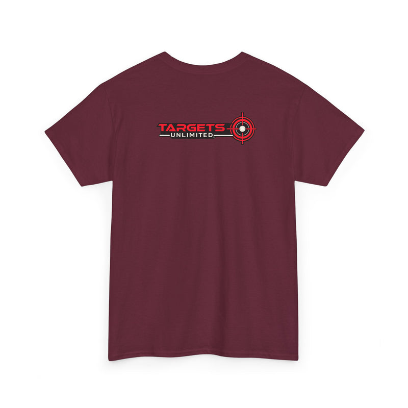 Shoot Like a Girl Tee | Targets Unlimited Back Graphic