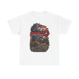 Targets Unlimited Hunting Graphic Tee — American Flag, Truck & Target Logo — image 1