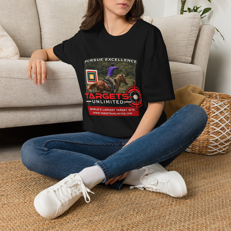 Targets Unlimited 'Pursue Excellence' Horseback Targeting T‑Shirt