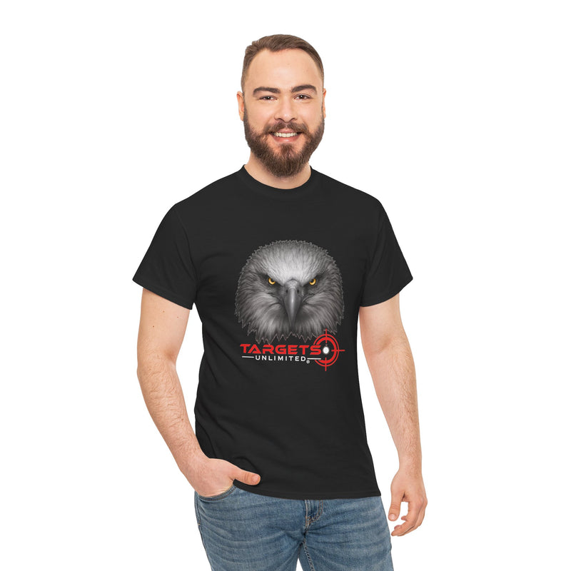 Intense Eagle Face T-Shirt | Fierce Bald Eagle Head Graphic