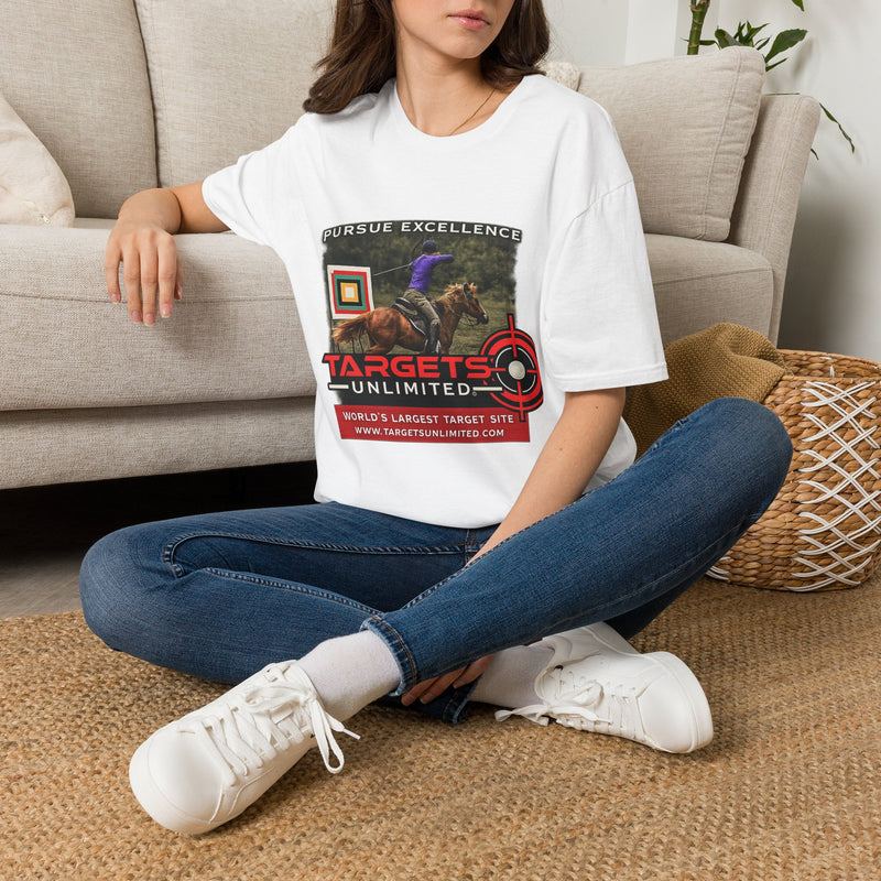 Targets Unlimited 'Pursue Excellence' Horseback Targeting T‑Shirt