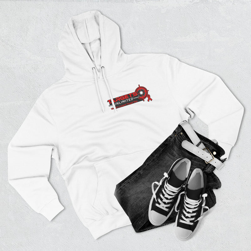 Three-Panel Fleece Hoodie