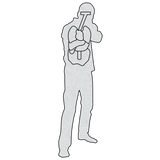 6 Foot Infinity Target Silhouette