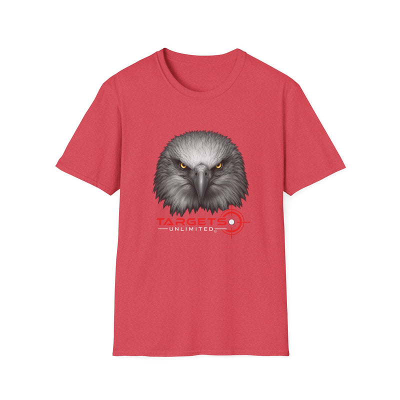 Intense Eagle Face T-Shirt | Fierce Bald Eagle Head Graphic