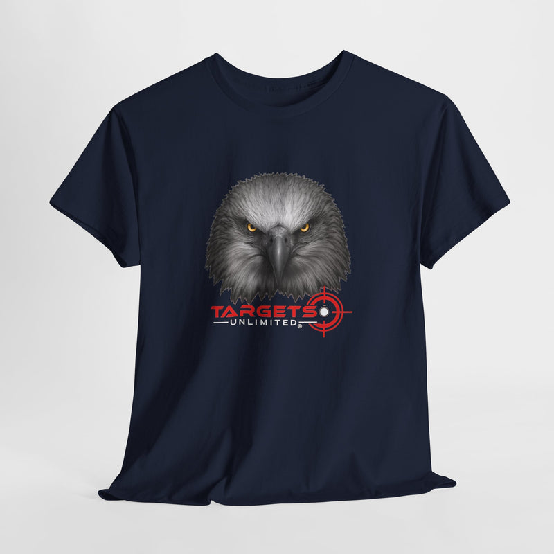 Intense Eagle Face T-Shirt | Fierce Bald Eagle Head Graphic