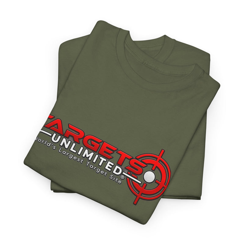 Targets Unlimited Logo T-Shirt — Shooting Range Target Tee