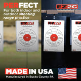 EZ2C Right Hand/Left Hand Diagnostic Training Paper Target 11”x17” USA MADE Style 11