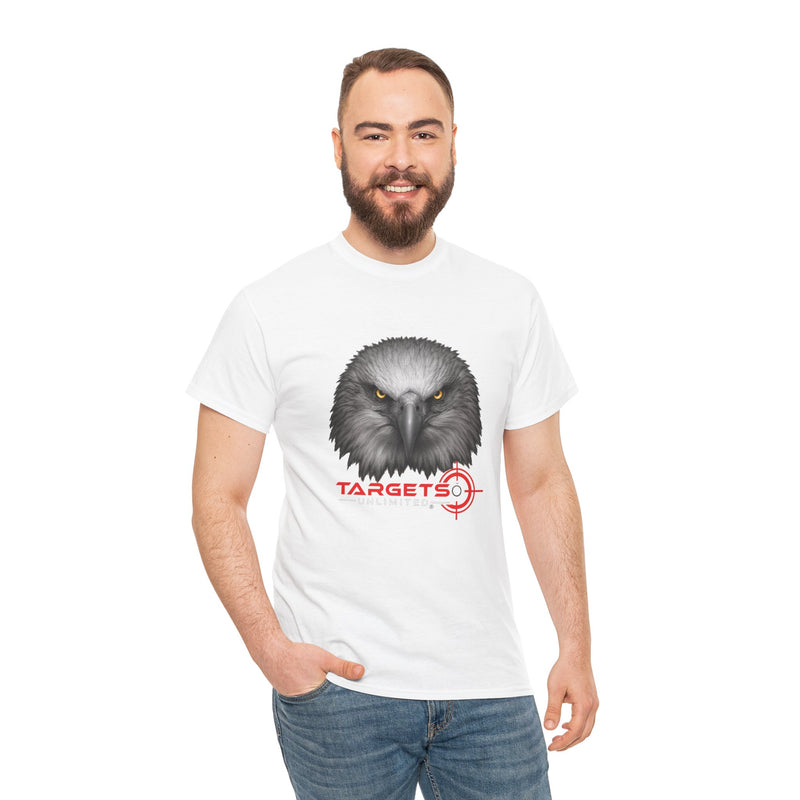 Intense Eagle Face T-Shirt | Fierce Bald Eagle Head Graphic