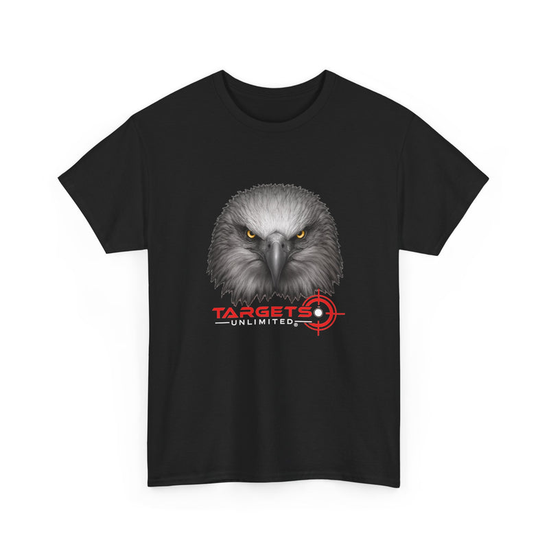 Intense Eagle Face T-Shirt | Fierce Bald Eagle Head Graphic