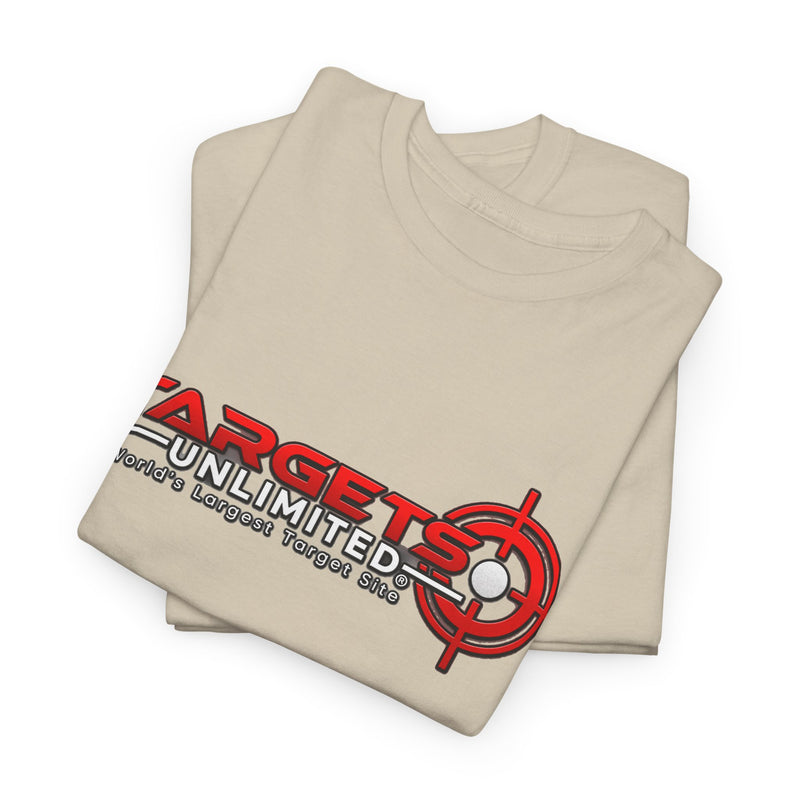 Targets Unlimited Logo T-Shirt — Shooting Range Target Tee