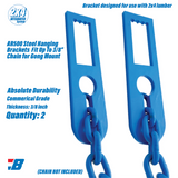 Target Stand Chain Hangar Bracket 2"x4" — image 1