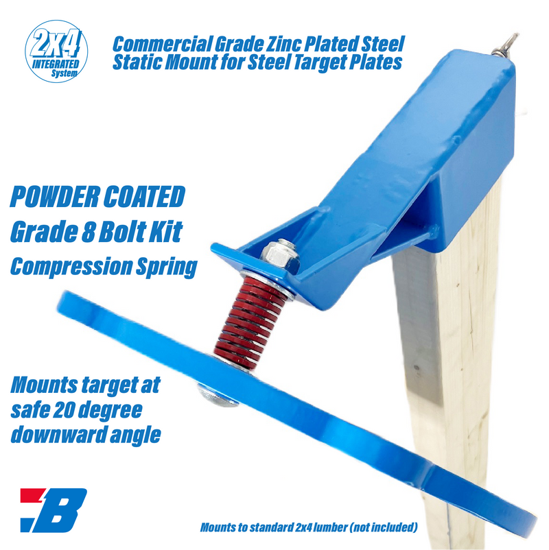 Target Stand Angle Top Mount Bracket 2"x4"