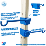 Bash Targets Target Stand Long Hook 2"x4" Left/Right — image 1