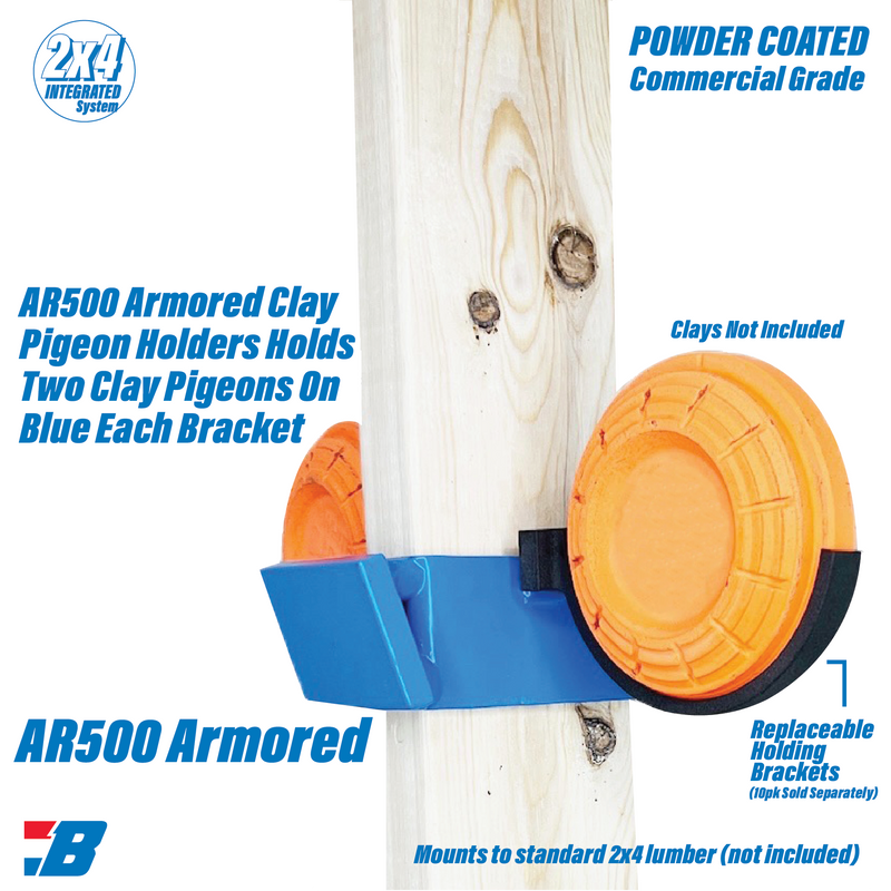 Target Stand Clay Holder 2"x4"