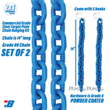 Bash Targets Chain Hanging Kit-3/8" Grade 80 14" — image 1