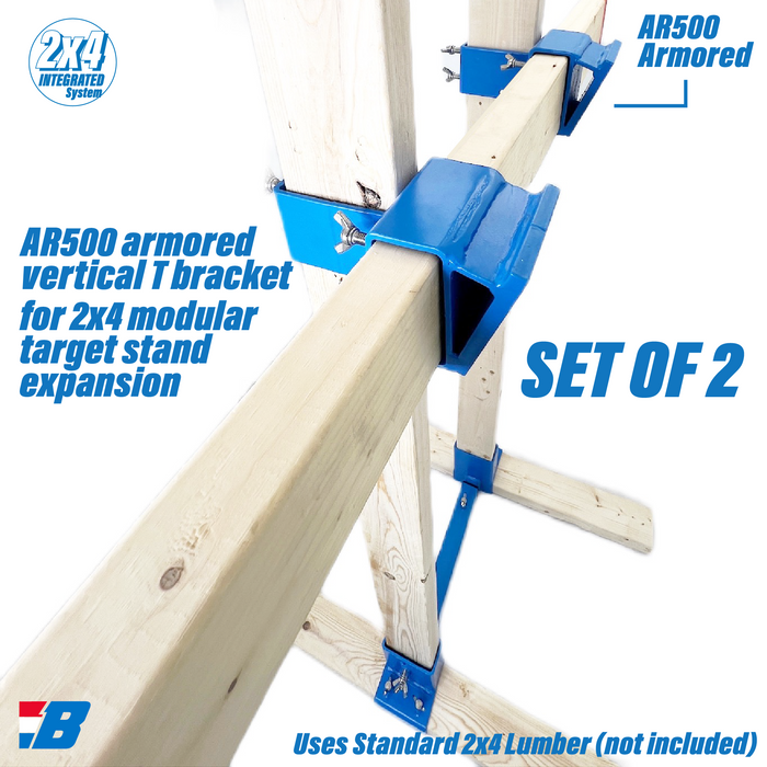 Target Stand T-Bracket 2"x4"