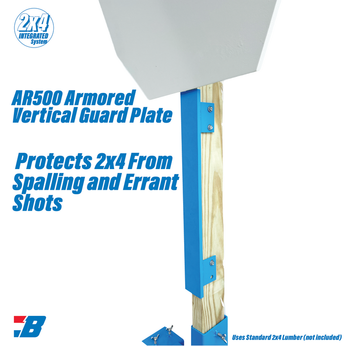 Target Stand Armor Vertical 2"x4"