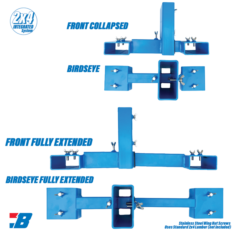 Target Stand Center Mass 2"x4"