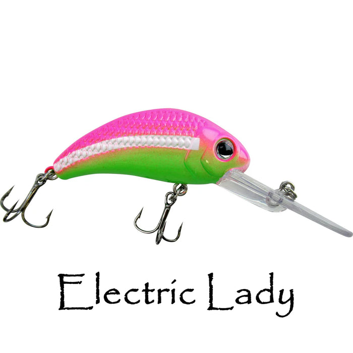 Walleye Nation Creations Boogie Shad Crankbait Fishing Lure (2-1/4")