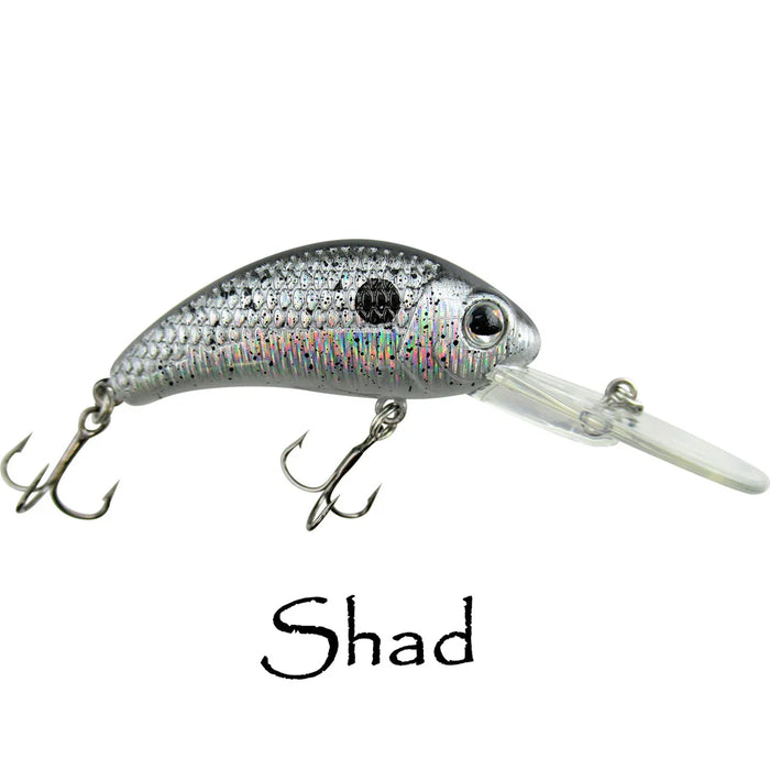 Walleye Nation Creations Boogie Shad Crankbait Fishing Lure (2-1/4")